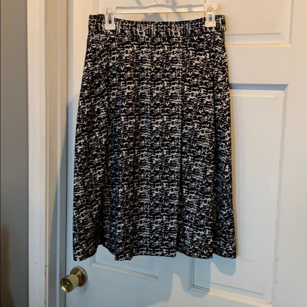 High waist midi skirt